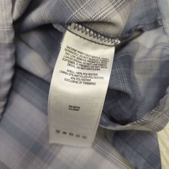 Columbia Men's XXL 2XL Omni Wick Omni Shade Sun Protection Button Down Shirt - Picture 2 of 9